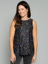 The Tie Back Tank - Toucan / Mini Dot